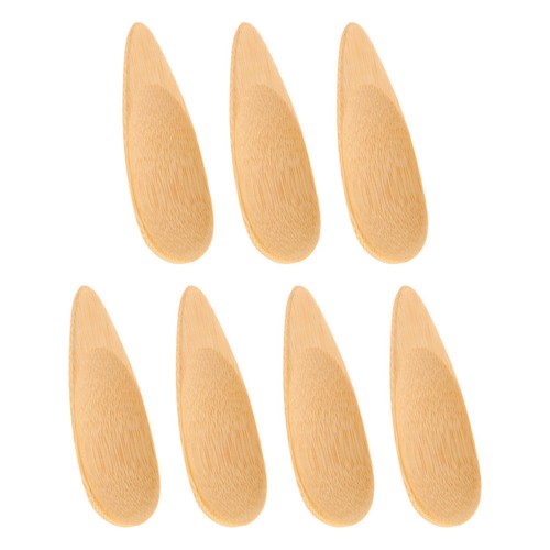 7pcs bamboo cream applicators - 7pcs,