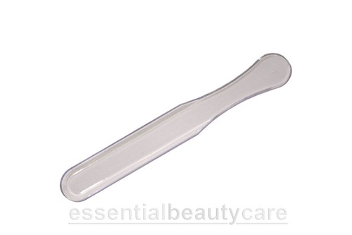 Clear plastic spatula - 11, cm