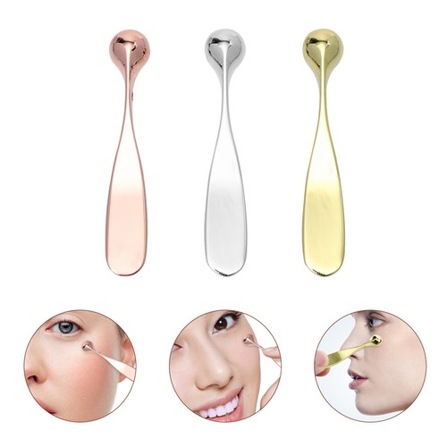 3pcs metal makeup spatula - 3pcs,