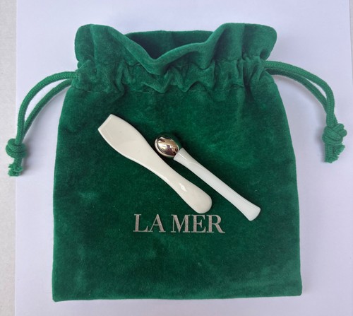 Mer green velvet pouch - la,
